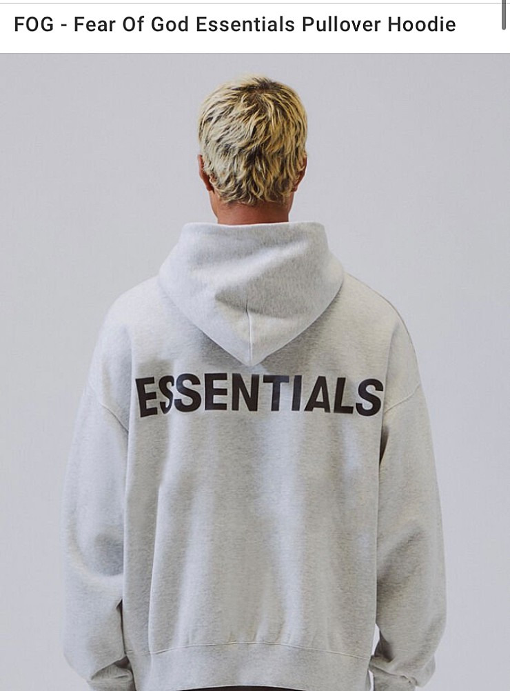 피어오브갓 에센셜( 피오갓 에센셜 FEAR OF GOD ESSENTIALS )후드) 구매 후기 및 실착 (스트릿 패션,  제리 로렌조 패션, 피어오브갓 에센셜 직구 방법, 사이즈, 후드, 바지, 스웬 팬츠, 스웻 셋업 , 맨..