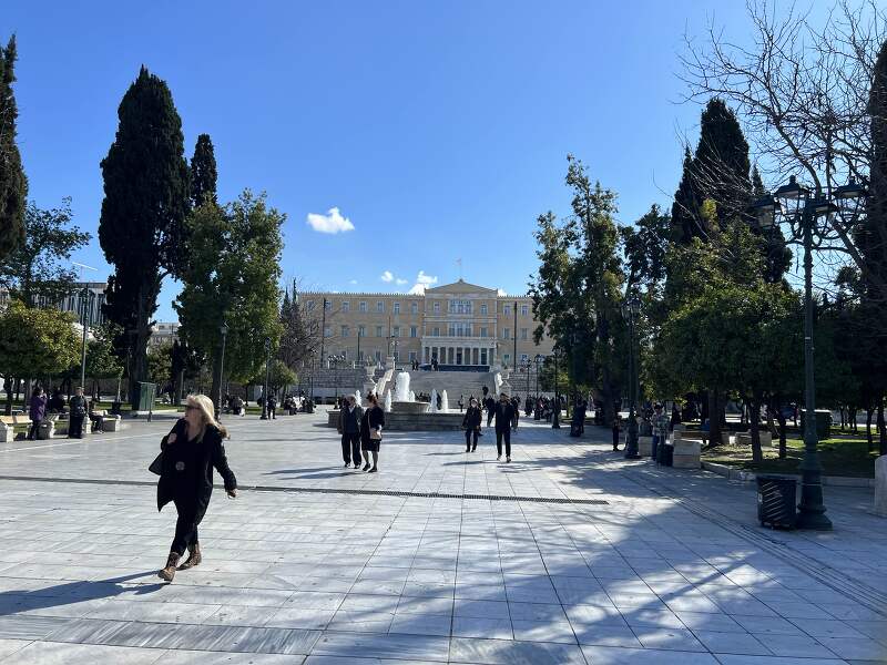 [그리스아테네여행] 신타그마 광장에 도착했습니다(202303).