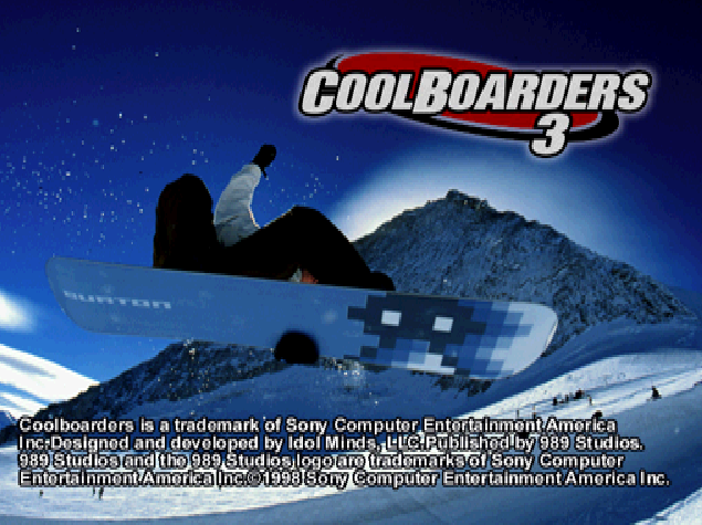 989 Studios - 쿨 보더스 3 북미판 Cool Boarders 3 USA (플레이 스테이션 - PS - iso 다운로드)
