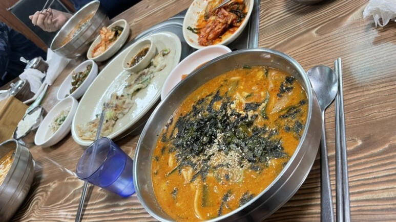 [횡성]진소매운탕/진소 어탕 칼국수/안흥 모락모락 마을 맛집