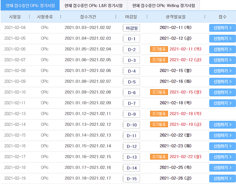 OPIc 키자드