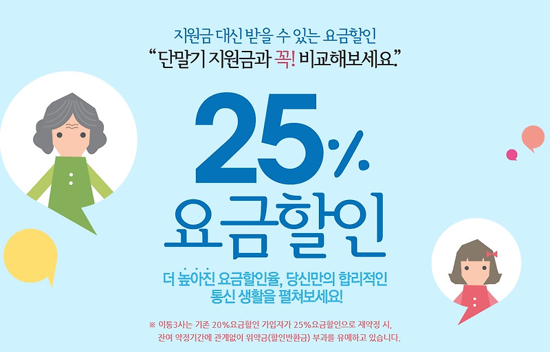 통신요금 25% 할인 조회 '스마트초이스' 내용 총정리