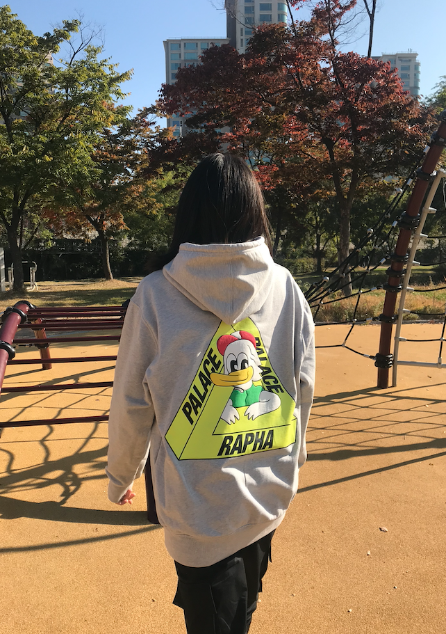 팔라스 ( PALACE ) x 라파 (RAPHA) - 안주인 착용