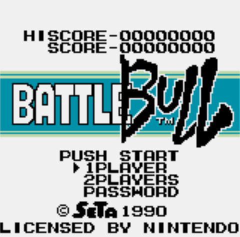 GB - Battle Bull (게임보이 / ゲームボーイ 게임 롬파일 다운로드)