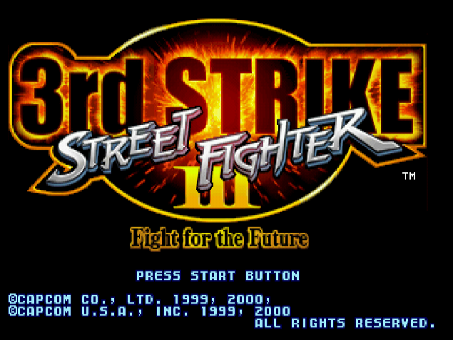 캡콤 (Capcom) - 스트리트 파이터 3 서드 스트라이크 북미판 Street Fighter III 3rd Strike USA (드림캐스트 - DC)
