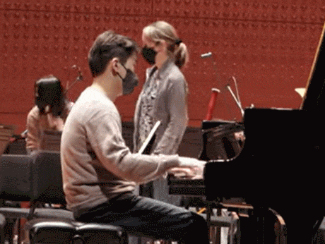 피아니스트 조성민의 가장 최근 모습...뉴욕필과 리허설 장면 VIDEO: Seong-Jin Cho with New York Philharmonic