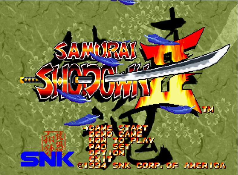 SNK - 사무라이 쇼다운 2 세계판 Samurai Shodown II World (네오지오 CD - NG-CD - iso 다운로드)