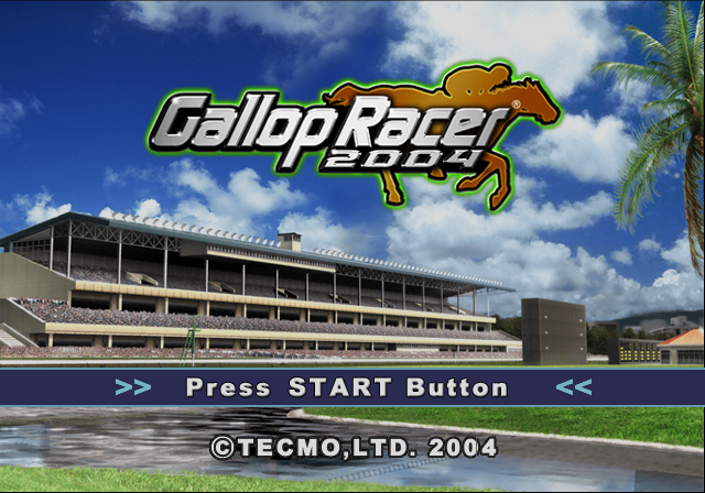갤럽 레이서 2004 북미판 Gallop Racer 2004 USA (플레이 스테이션 2 - PS2 - iso 다운로드)