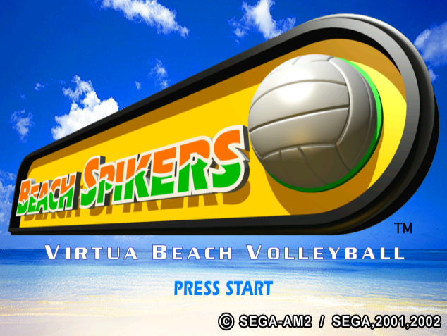 세가 (SEGA) - 비치 스파이커스 버추어 비치 발리볼 북미판 Beach Spikers Virtua Beach Volleyball USA (게임큐브 - GC - iso 다운로드)