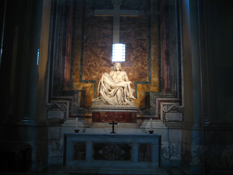 바티칸 여행기 7편 - 성베드로 대성당 내부, 피에타 상, Holy door