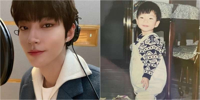 황인엽 “지금이랑 똑같아” 어린 시절 사진 공개 ‘깜짝’