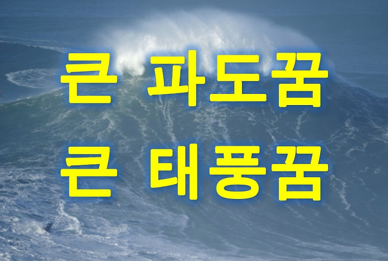 파도꿈, 태풍꿈