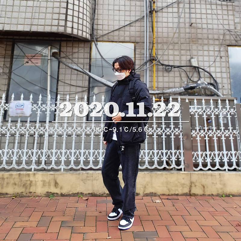 남자 데일리룩 [2020.11.22]