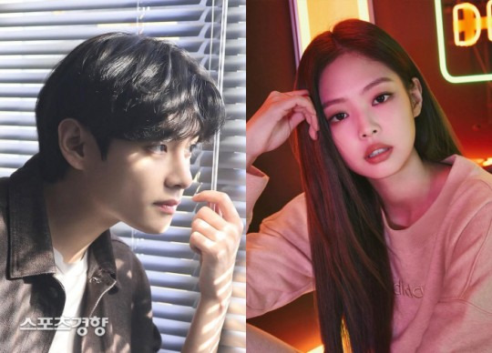 뷔-제니, 예전부터 '럽스타그램' 했나? [사진]