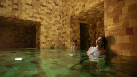 스위스미네럴 스파 사메단 VIDEO:Swiss Mineral Bath & SPA Samedan