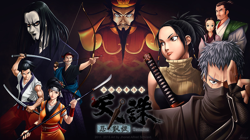 플스 / PS - 입체닌자활극 천주 인개선 (Rittai Ninja Katsugeki Tenchu Shinobi Gaisen - 立体忍者活劇 天誅 忍凱旋)