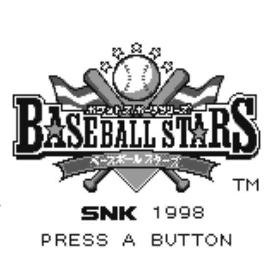 NGP - Baseball Stars (네오지오 포켓 / ネオジオポケット 게임 롬파일 다운로드)