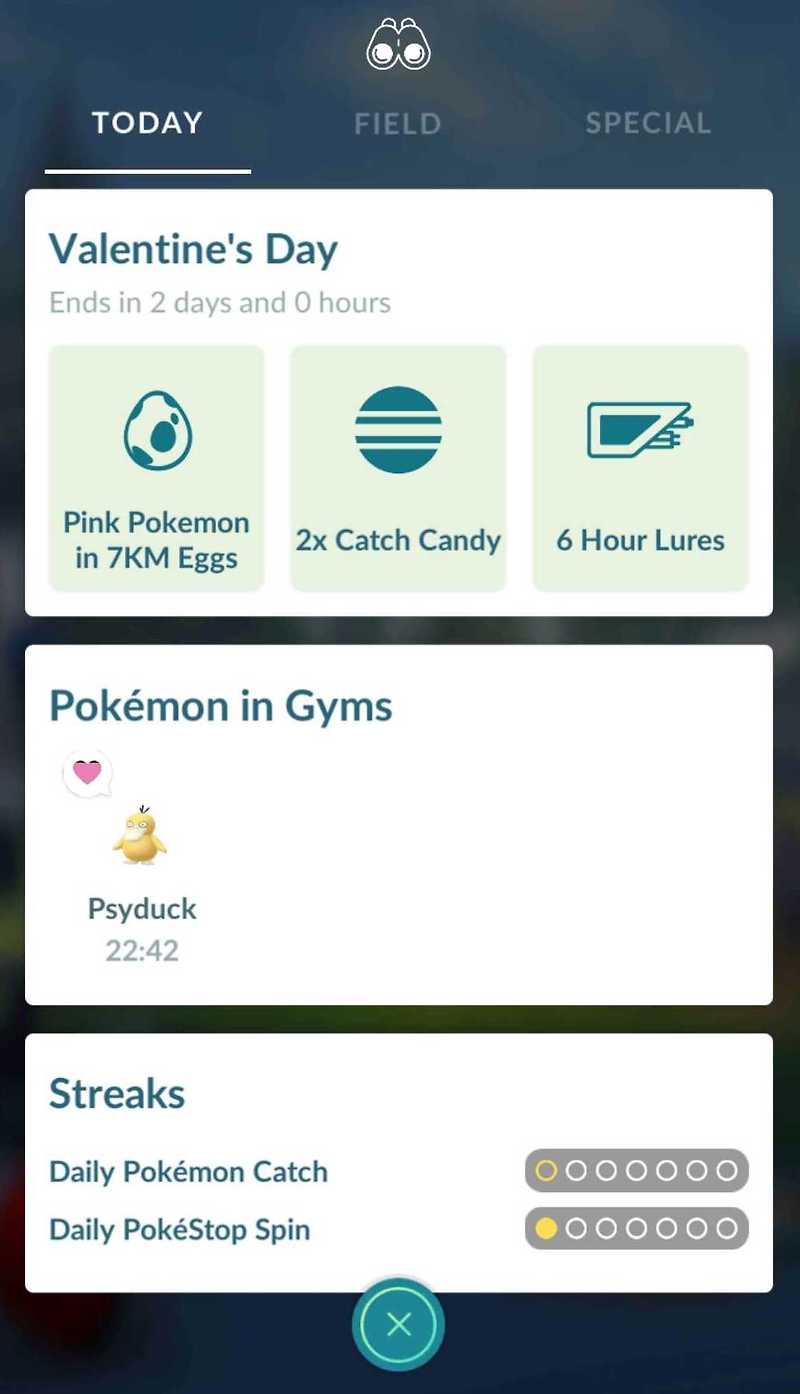 포켓몬고 Pokémon GO의 새 기능 - 오늘