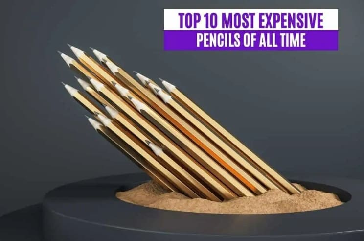 역사상 가장 비싼 연필 상위 10개  Top 10 Most Expensive Pencils of All Time