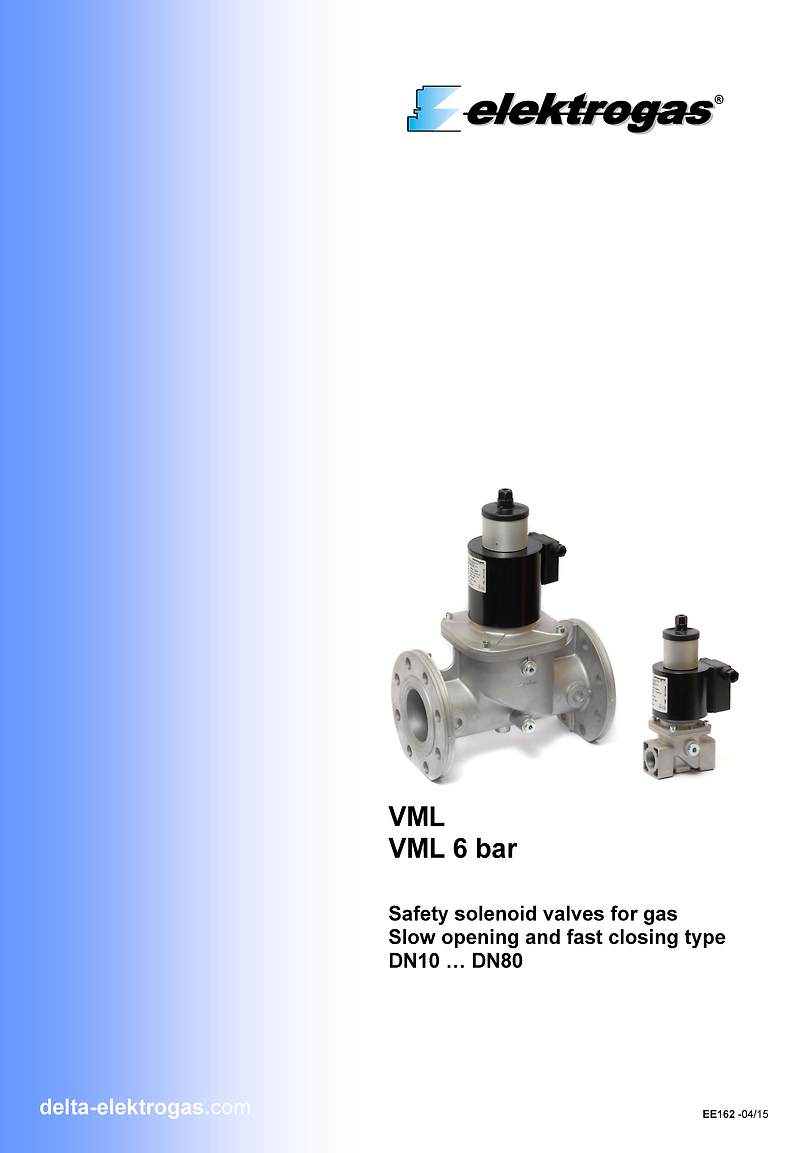 VML1-2, VML2-2, VML3-2, VML4-2, VML6-2, VML7-2, VML8-2, VML9-2   ELEKTRO GAS (일렉트로 가스)