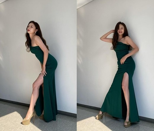연예인들도 놀랐다..'런닝맨' 전소민 맞아? 파격 절개 드레스 [사진]