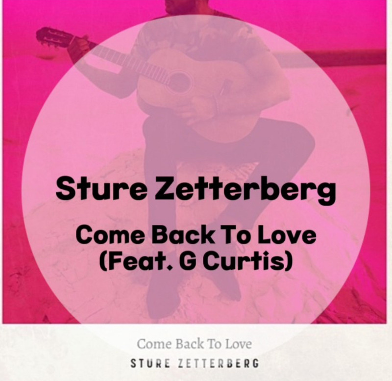 : Sture Zetterberg : Come Back To Love (Feat. G Curtis)