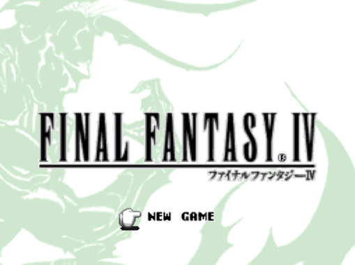 스퀘어 에닉스 - 파이널 판타지 4 (ファイナルファンタジーIV - Final Fantasy IV) NDS - RPG (롤플레잉)