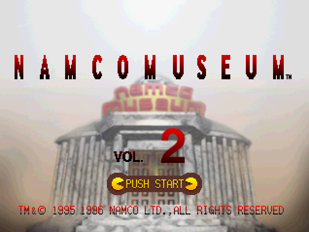 Namco - 남코 뮤지엄 Vol. 2 북미판 Namco Museum Vol. 2 USA (플레이 스테이션 - PS - iso 다운로드)