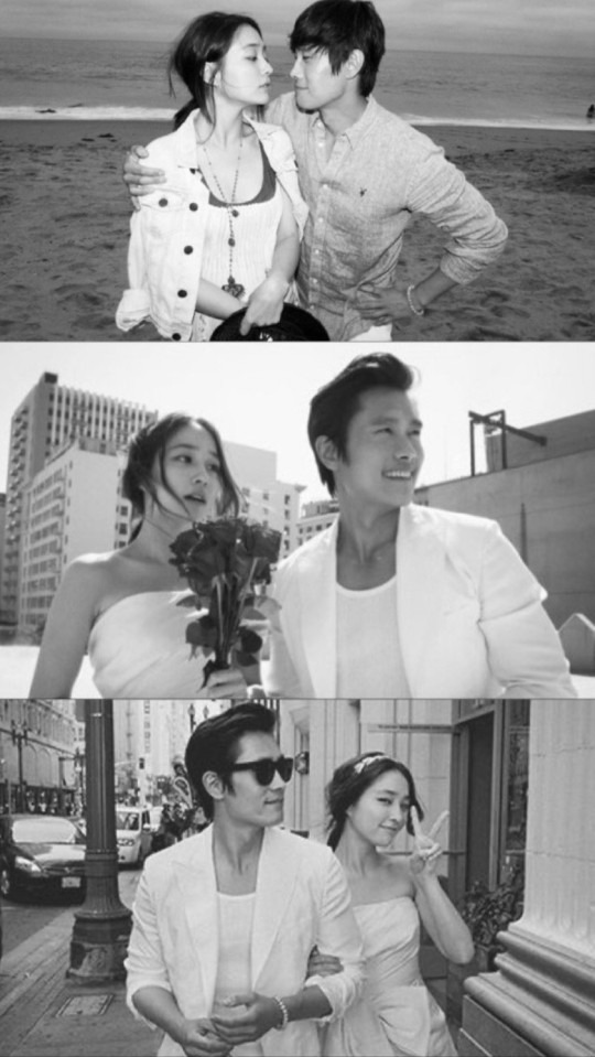 이민정, 이병헌과 결혼 전 그립나..계속되는 '추억팔이' [사진]