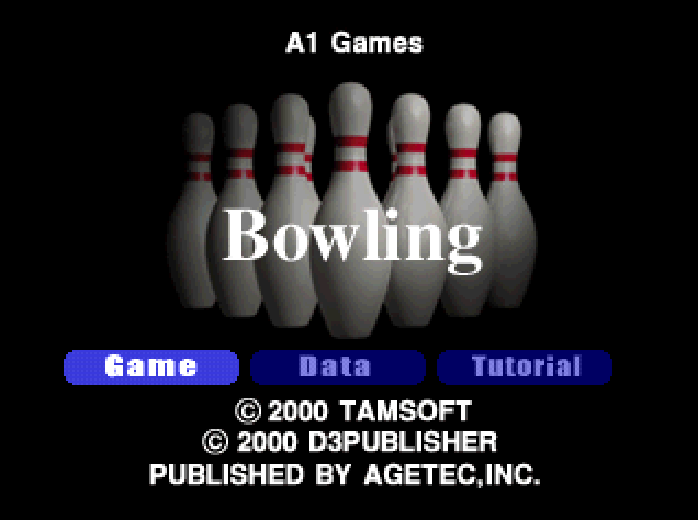 A1 Games - 볼링 북미판 Bowling USA (플레이 스테이션 - PS - iso 다운로드)