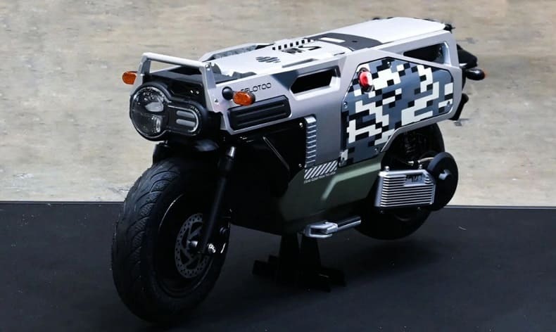 몇 초 만에 접히고 자동차 트렁크 들어가는 '미니 전기 오토바이' VIDEO: Mini electric motorcycle 'm-one' folds in seconds and can fit in the car's trun