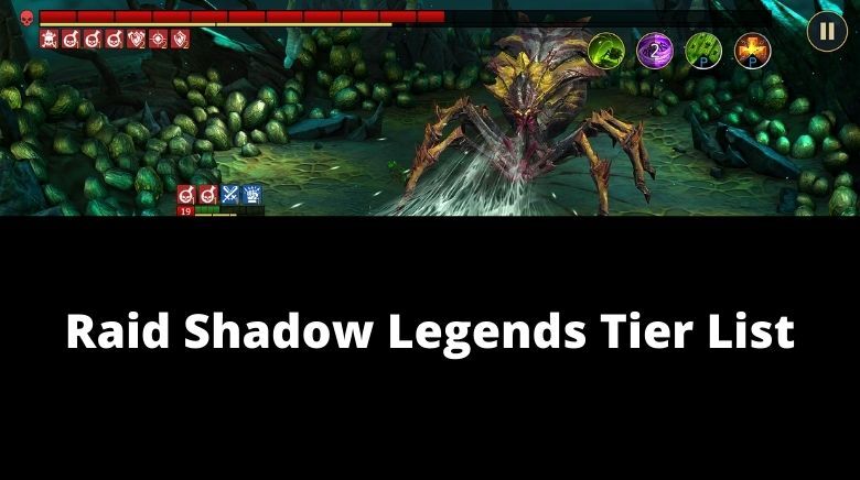 레이드: 그림자의 전설 티어 등급 목록 (Raid: Shadow Legends)