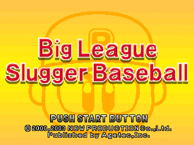 A1 Games - 빅 리그 슬러거 베이스볼 북미판 Big League Slugger Baseball USA (플레이 스테이션 - PS - iso 다운로드)