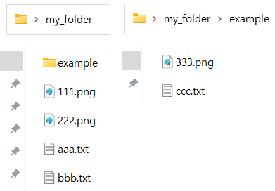 파이썬 glob.glob() : 디렉토리 내 파일, 폴더 정보 리스트로 반환