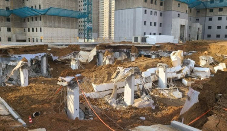 검단신도시 지하 주차장 붕괴와 무량판 구조