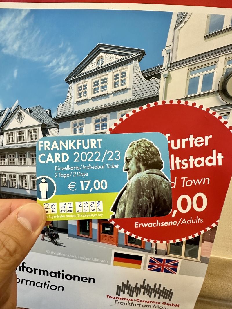 프랑크푸르트 카드 구매위치 , 구매처, 후기, 가격 | Frankfurt Card
