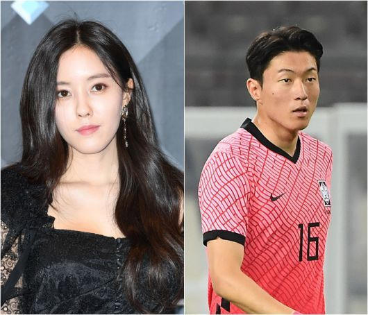 황의조, 티아라 효민과 열애? 시즌 중 스위스 여행...황의조 효민 올해 첫 열애설