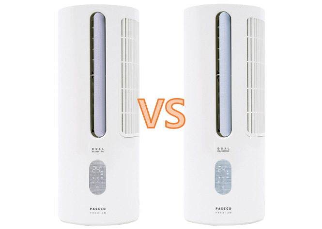 파세코 창문형 에어컨 PWA-3400W, PWA-3400WB 차이는?