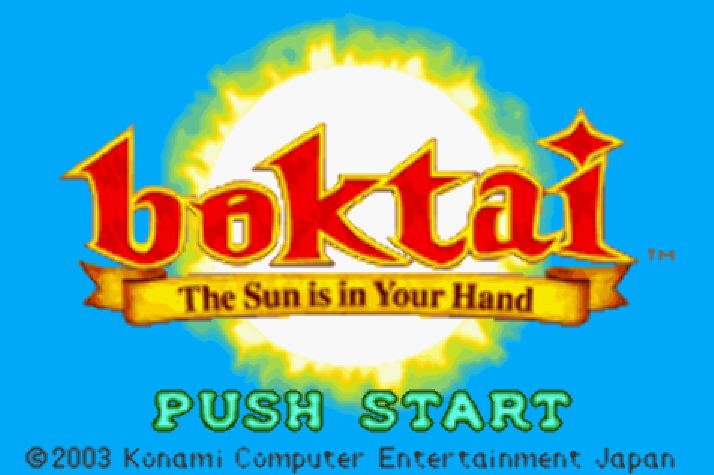 코나미 (KONAMI) - 우리들의 태양 북미판 Boktai The Sun Is in Your Hand USA (게임보이 어드벤스 - GBA - 롬파일 다운로드)