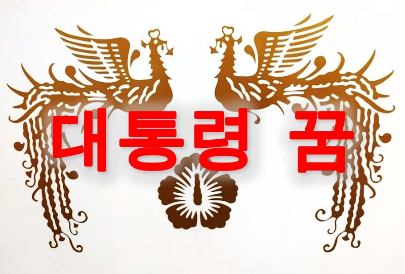 대통령 꿈, 영부인꿈, 대통령나오는꿈, 대통령만나는꿈, 꿈에 대통령을 보면