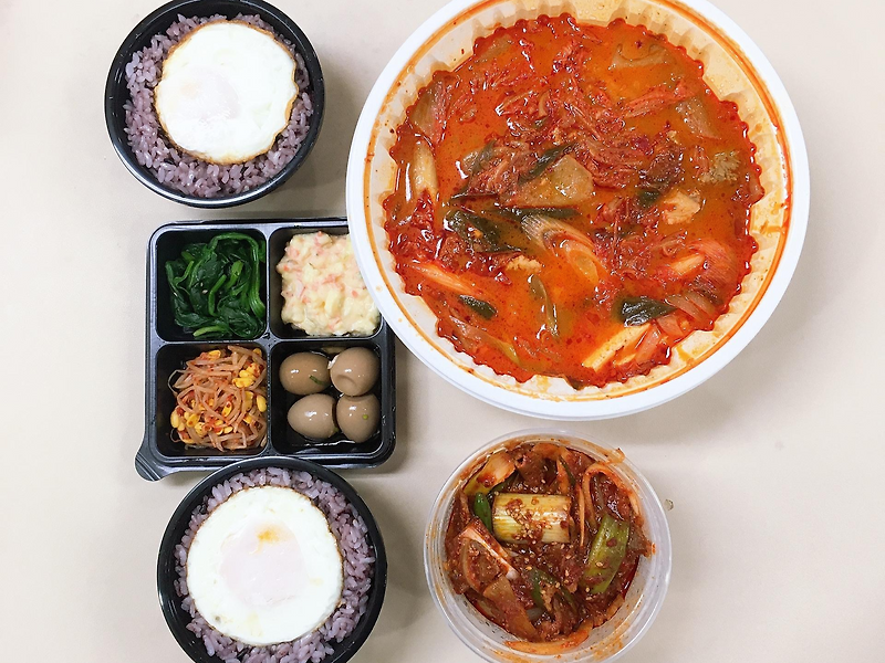 백종원의 골목식당 사가정 김치찌개집_배포찌개 포장 배달 먹어본 후기