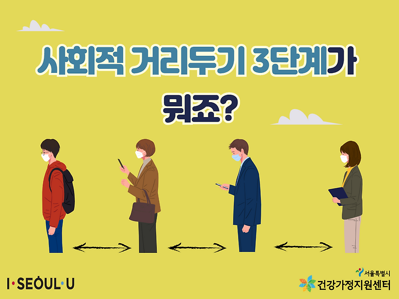 [코로나 3단계 조치] - 2단계와 다른점, 식당은 갈수있을까?