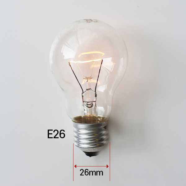 '돌려끼우는 소켓 방식'의 LED 전구(램프)의 종류(E26 베이스가 뭐지?)