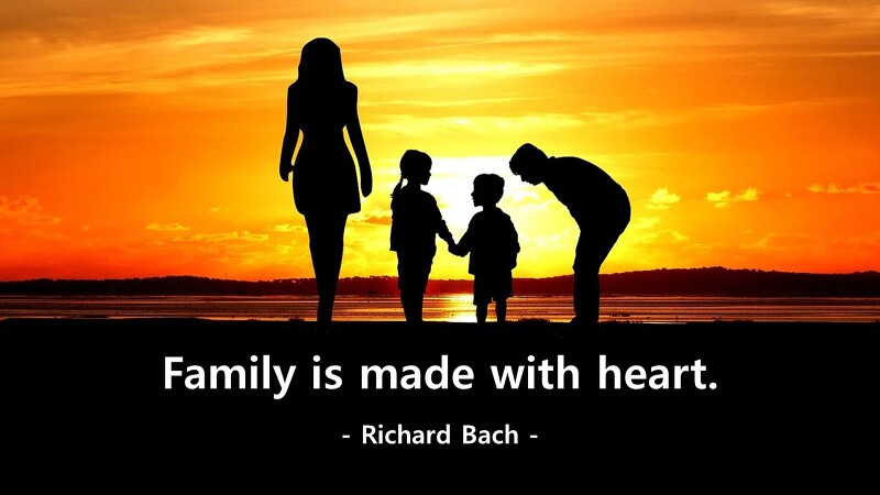 가족, 가정, 행복, 웃음, 사랑, 마음, 행복한 가정, family, love, heart -리처드 바크/Richard Bach-영어 인생명언&명대사: Life Quotes&Proverb