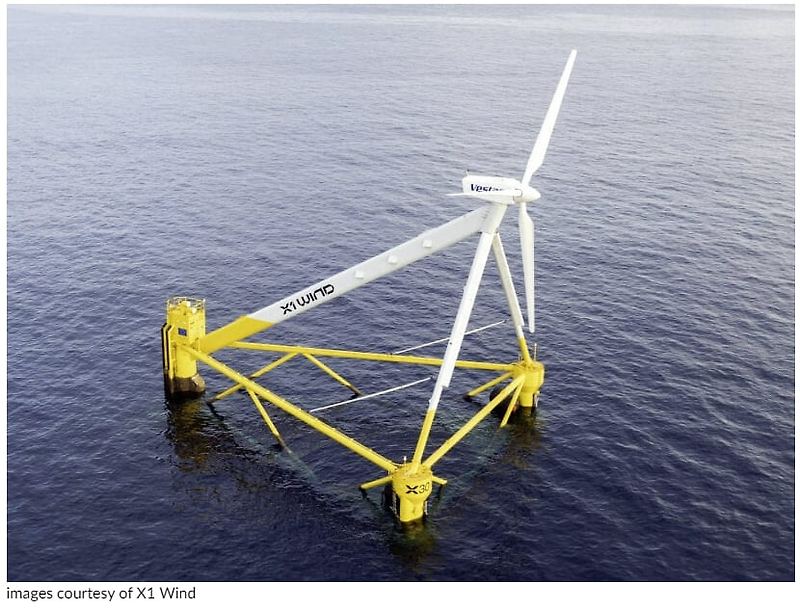 바람이 부는대로...피라미드형 해상 X1 풍력 터빈...타워 불필요 VIDEO: Pyramidic offshore X1 wind turbine moves toward the air's direction..