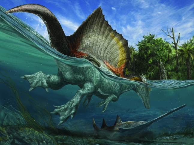 육식공룡 스피노사우루스