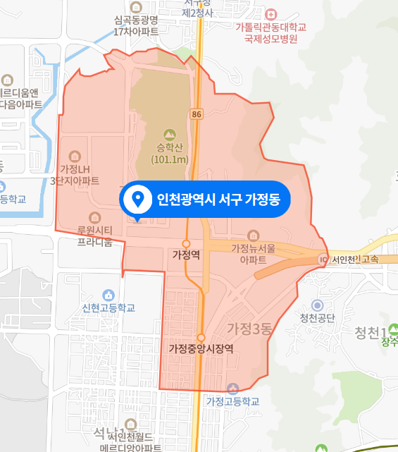인천 서구 가정동 현직 소방관 폭행 사건 (2022년 2월 4일)