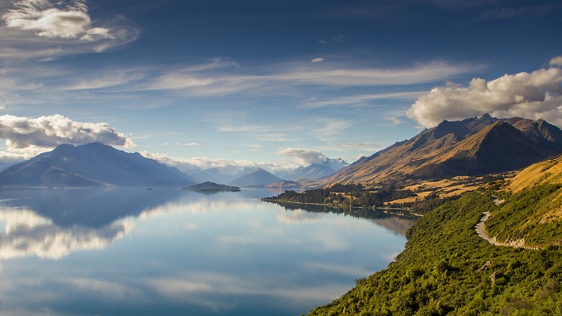 오염되지않은 아름다움 뉴질랜드