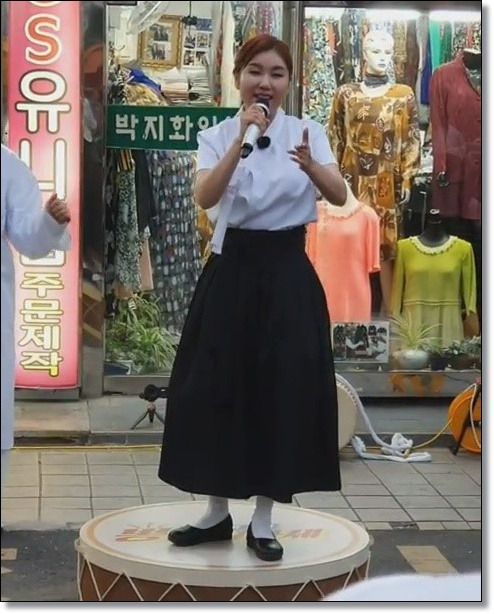 송가인 뽕 따러 가세 광주 첨단지구 광주예술고등학교 양동시장 운암동