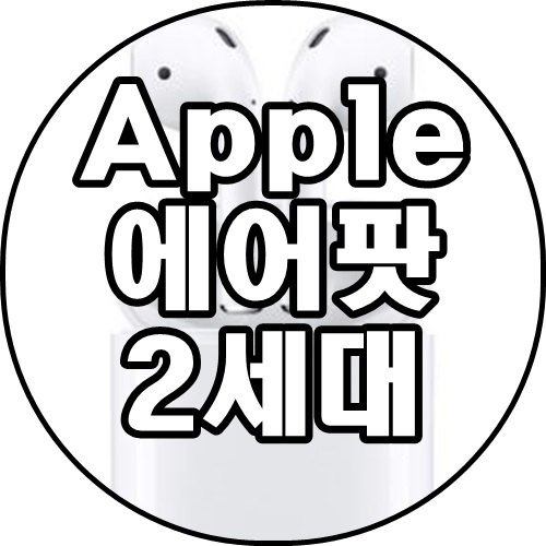 Apple 에어팟 2세대 모델 - MV7N2KH/A